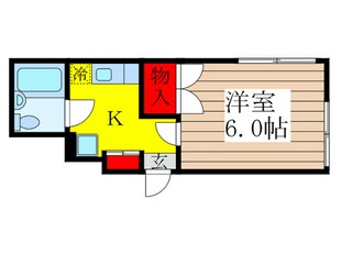 グリーンメゾン伊藤の物件間取画像